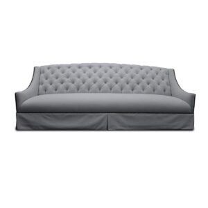 Burley Tufted Linen Sofa