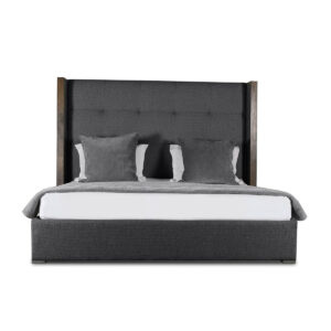 Irenne Button Tufted Height Bed