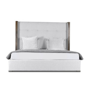 Irenne Button Tufted Height Bed