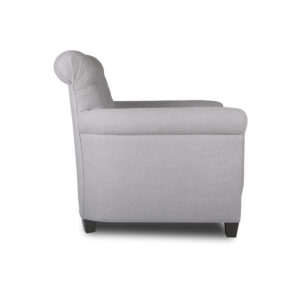 La Jolla Tufted Linen Chair
