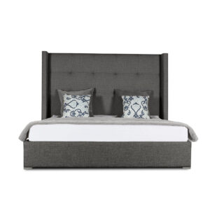 Aylet Button Tufted Height Bed