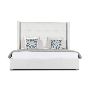 Aylet Button Tufted Height Bed