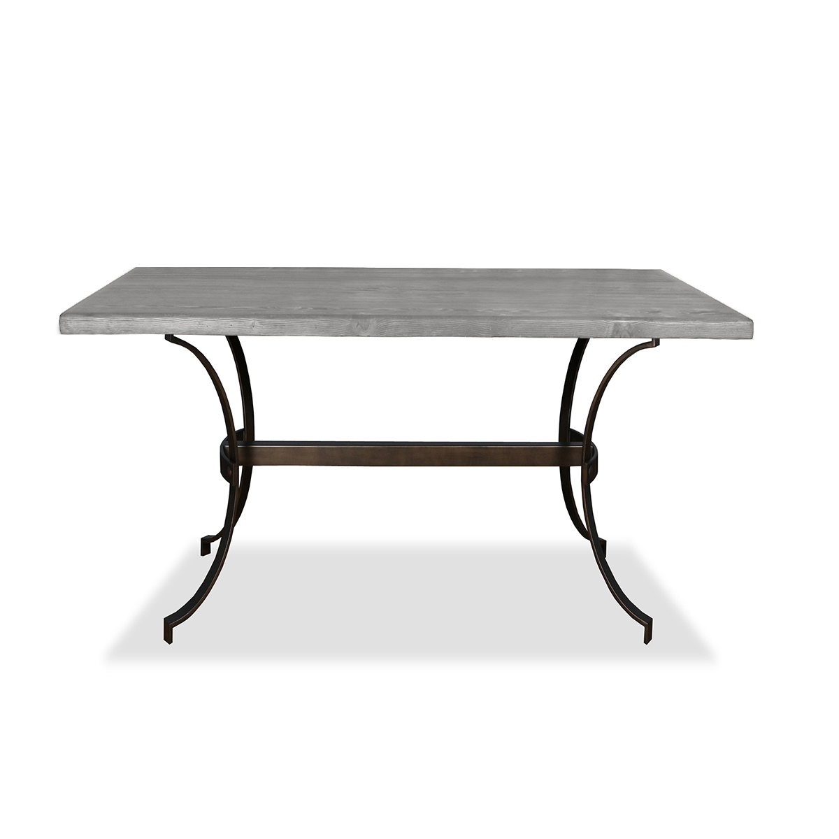 iron counter height table