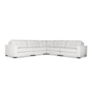 Tribeca Buttoned Modular Right and Left Arms L-Shape Standard Sectional