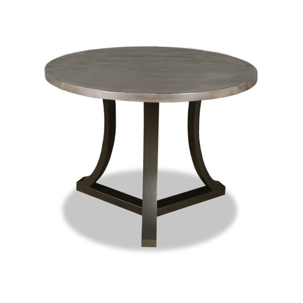 Vasil Wood Round Counter or Bar Height Table