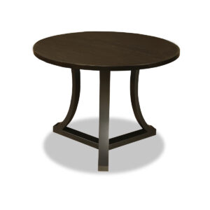 Vasil Wood Round Counter or Bar Height Table