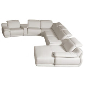 Modena Leather Motion Sectional